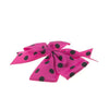 Haarstrikje polkadot in de kleur fuchsia