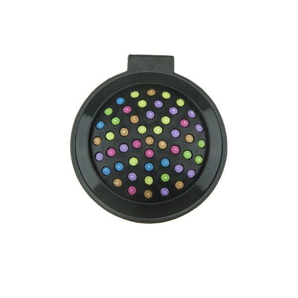 Inklapbare borstel met spiegel multicolor