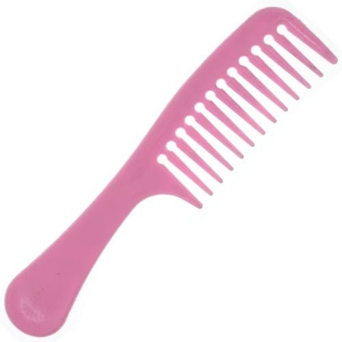 Kam kunststof roze panterprint
