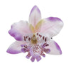 Orchidee haarbloem op alligator knipje