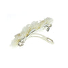 Patentspeld met organza bloemen