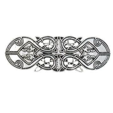 Patent speld zilverkleurig tribal adelaar