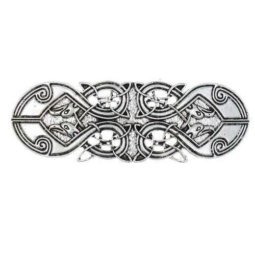 Patent speld zilverkleurig tribal adelaar