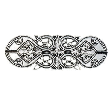 Patent speld zilverkleurig tribal adelaar