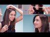 Haar glitter extension zilverkleurig