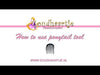 Styling tool voor volume in paardenstaart bruin