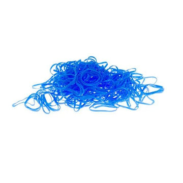 Rasta elastiekjes 150 stuks blauw