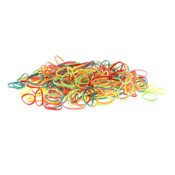 Rasta elastiekjes 150 stuks multicolor