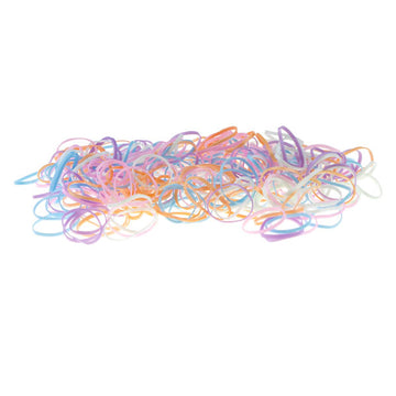 Rasta elastiekjes 150 stuks pastel