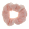 Scrunchie fluffy roze