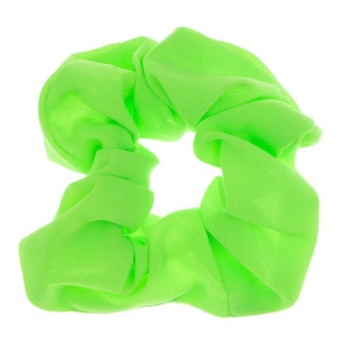 Scrunchie neon groen