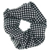 Scrunchie pied-de-poule