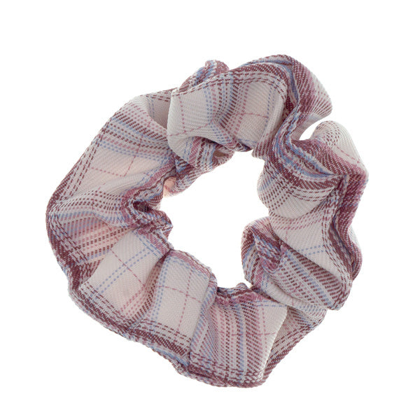 Scrunchie ruit roze