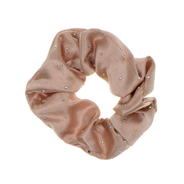 Scrunchie satijn chique roze