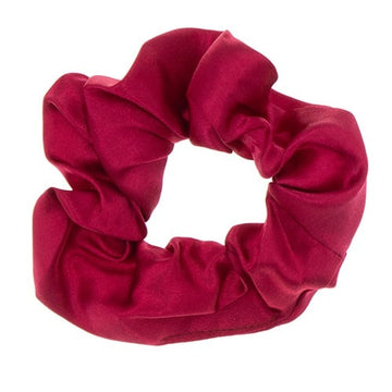 Scrunchie satijn fuchsia