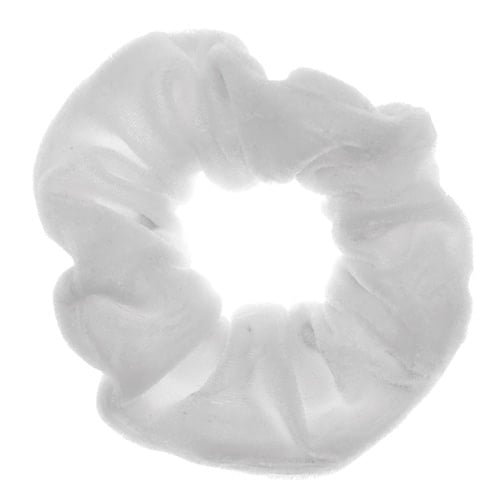 Scrunchie velvet wit