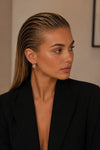 Slick back haarborstel roze