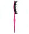 Slick back haarborstel roze