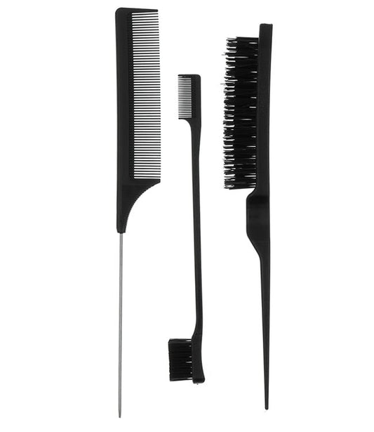 Slick back haarborstel set