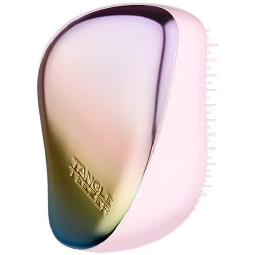 Tangle Teezer compact styler pearlescent matte chrome