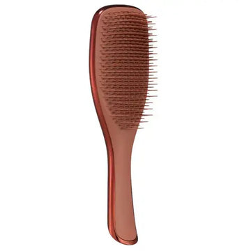 Tangle Teezer detangling hairbrush chrome chocolate bronze