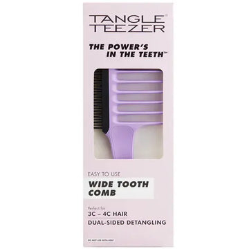 Tangle Teezer wide tooth comb lilac