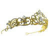 Tiara goudkleurig Amalia