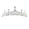 Tiara zilverkleurig kroonjuweel