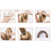Haarelastiek vouwbaar blond