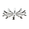 Watergolf clips 10 stuks zilverkleurig 1 pen