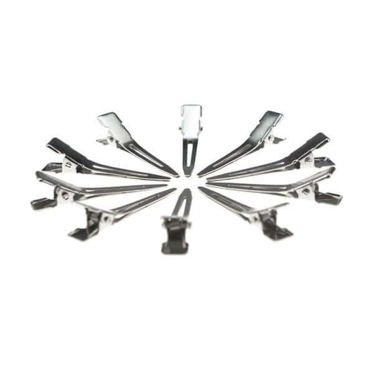 Watergolf clips 10 stuks zilverkleurig 1 pen
