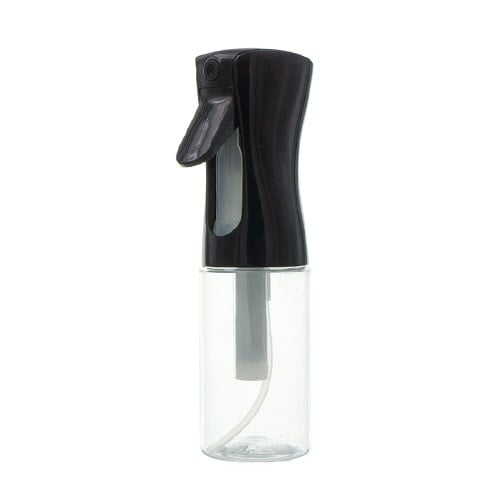 Waterverstuiver 200 ml transparant zwart