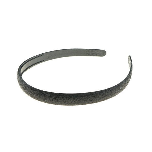 Zwarte glitter diadeem